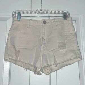 TILLYS™ WHITE DENIM SHORTS